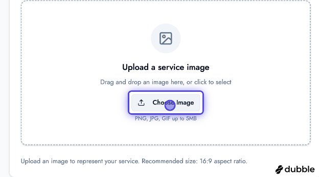 Choose service image